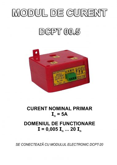 DCPT 00.5 Modul de curent A02B02C01