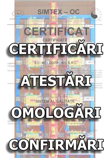 DCPT-20 Certificari atestari omologari confirmari A02B03